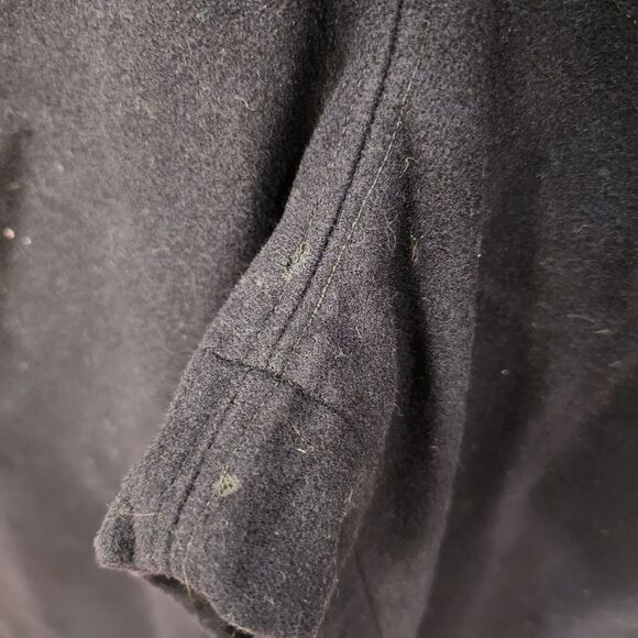 WWII Navy Sailor Pants 29x28 Seafarer Vintage Blue Wool Cracker Jack Button - Picture 5 of 11